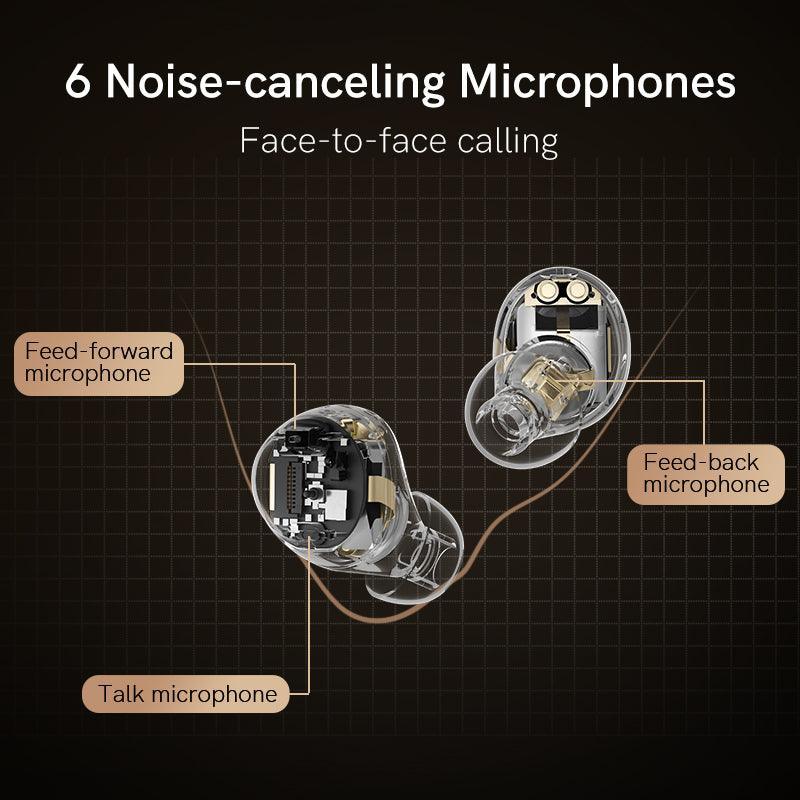 QCY ArcBuds True Wireless Earbuds, 40dB Hybrid ANC, 32H Playtime - Image 8