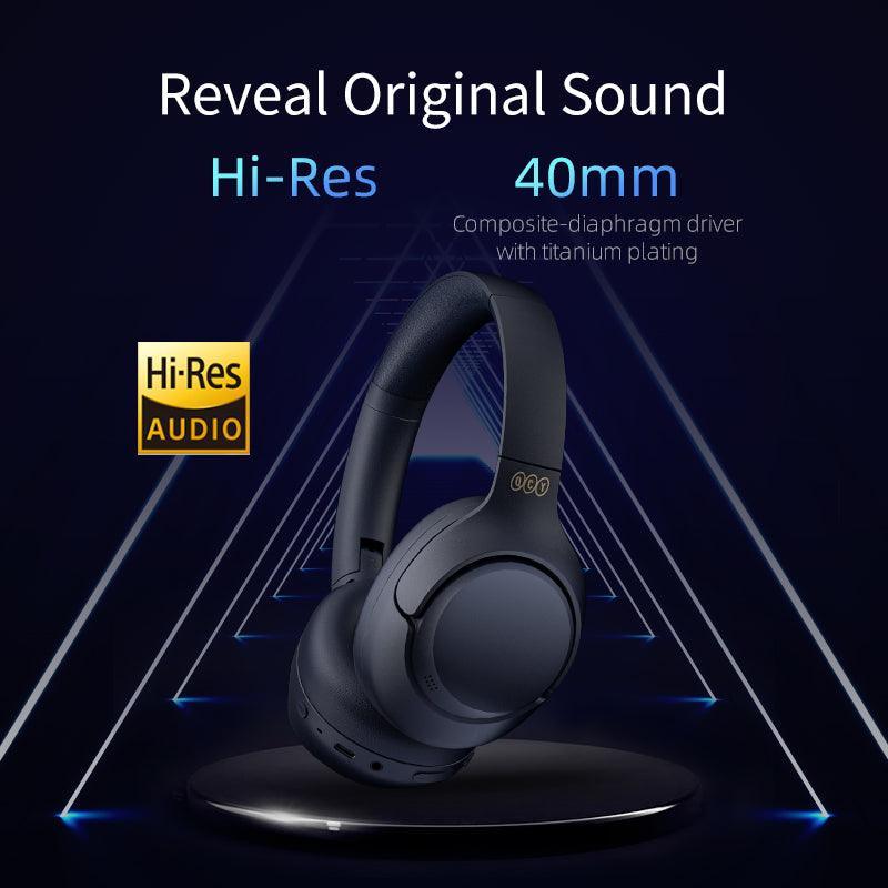 QCY H3 Wireless Headphones, 43dB Hybrid ANC, 60H Playtime - Image 6