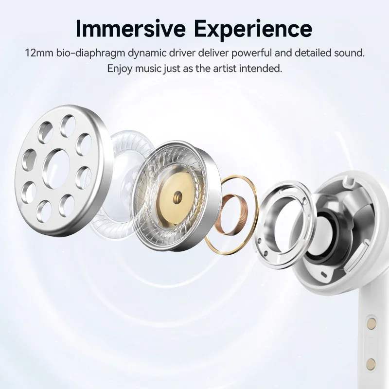 QCY MeloBuds N50 Wireless Earbuds, 45dB Hybrid ANC, 28H Playtime - Image 15