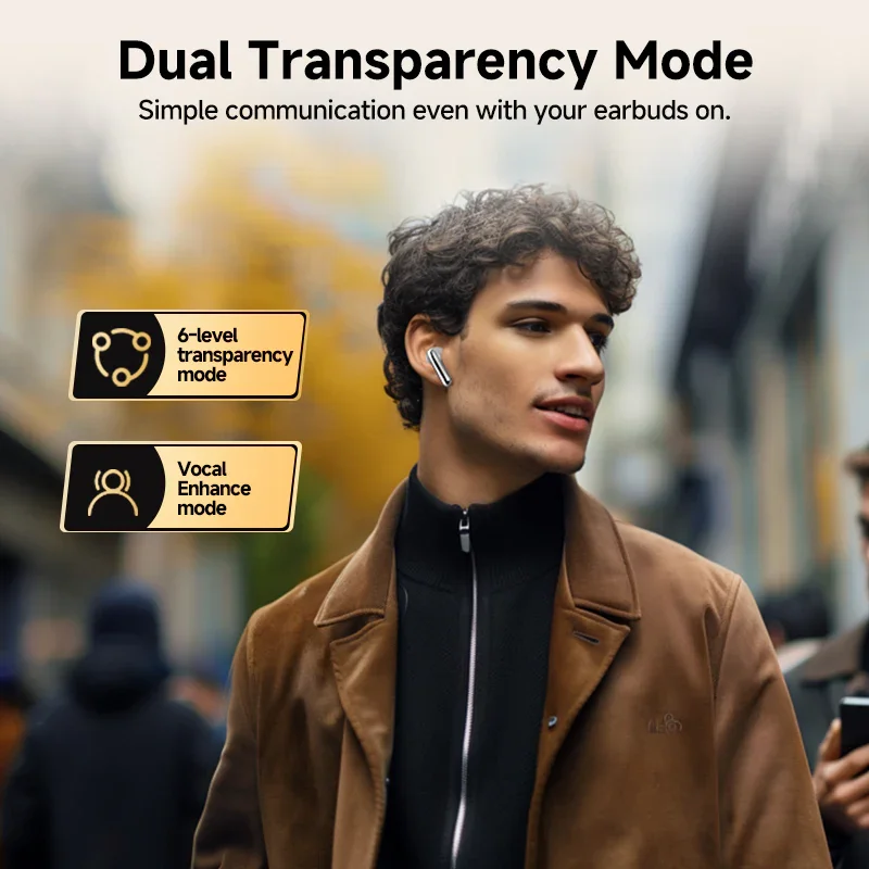 QCY MeloBuds Pro Wireless Earbuds, 46dB Hybrid ANC, Hi-Res & LDAC - Image 25