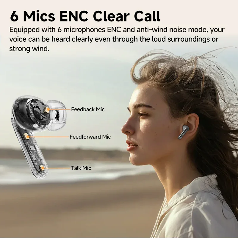 QCY MeloBuds Pro Wireless Earbuds, 46dB Hybrid ANC, Hi-Res & LDAC - Image 27