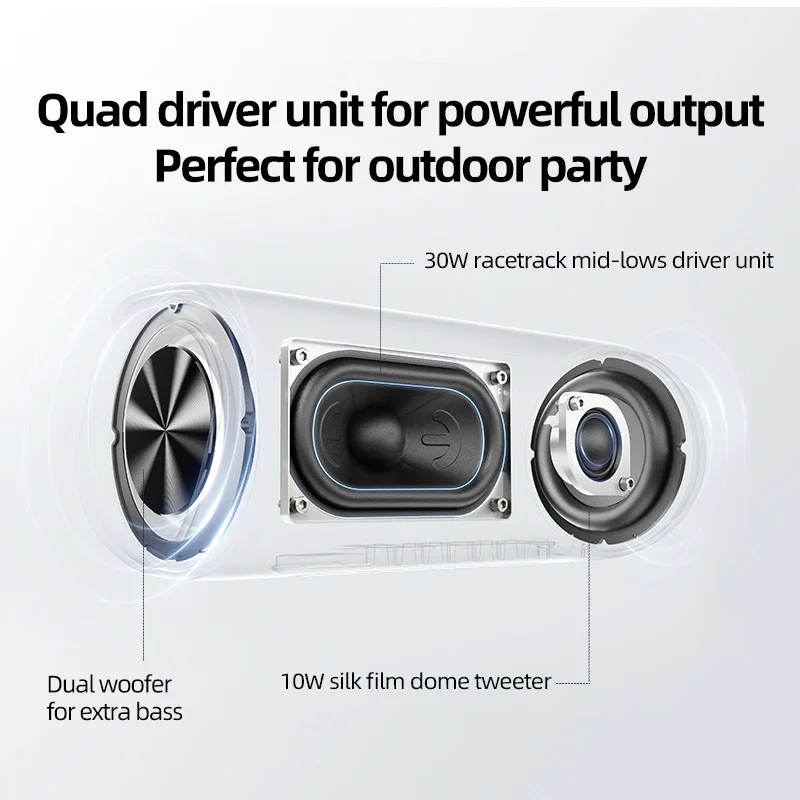 QCY SP7 Portable Bluetooth Speaker - Image 6